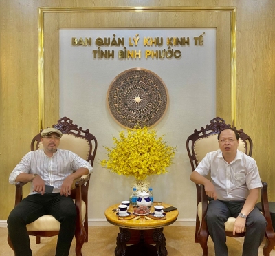 Fv88.com thể thao, casino, bắn cá, nổ hũ và lô đề: Thêm một nhà đầu tư tìm cơ hội đầu tư hạ tầng khu công nghiệp, dịch vụ và dân cư vào huyện Đồng Phú
