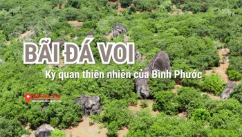 [ẢNH] BÃI ĐÁ VOI - KỲ QUAN THIÊN NHIÊN CỦA BÌNH PHƯỚC