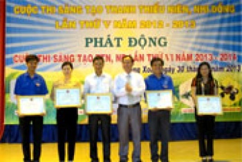 Đồng Xoài: Tổng kết trao giải cuộc thi sáng tạo thanh thiếu niên nhi đồng lần thứ 5