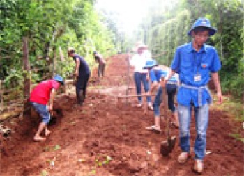 Kết thúc chiến dịch hè tình nguyện tại Bù Đốp