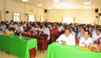 Khai mạc hội thi bí thư chi bộ giỏi lần thứ nhất năm 2014