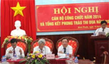 Hội nghị cán bộ công chức Văn phòng UBND tỉnh năm 2014