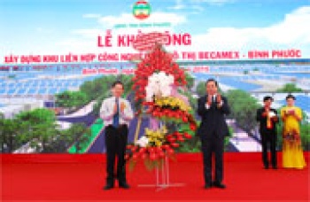Khởi công dự án khu liên hợp công nghiệp và đô thị Becamex - Fv88.com thể thao, casino, bắn cá, nổ hũ và lô đề