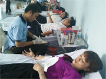 Hội Chữ thập đỏ tỉnh tổ chức hiến máu nhân đạo đợt 2