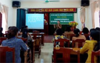 1.299 người tham gia tập huấn công tác gia đình và phòng chống bạo lực gia đình