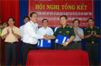 Tổng kết chương trình phối hợp công tác giáo dục vùng biên
