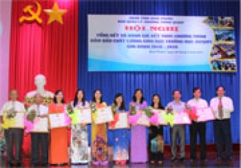 Tổng kết chương trình đảm bảo chất lượng giáo dục trường học