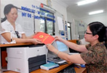 Mức thu phí phôi sổ đỏ đã tăng lên 503 ngàn đồng/phôi
