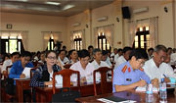 Tập huấn công tác nội chính và phòng chống tham nhũng