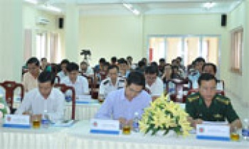 Gặp gỡ doanh nghiệp, nhà đầu tư khu vực biên giới, cửa khẩu