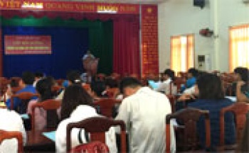 Bồi dưỡng nghiệp vụ công tác tôn giáo cho cán bộ đoàn thanh niên, hội phụ nữ cấp xã