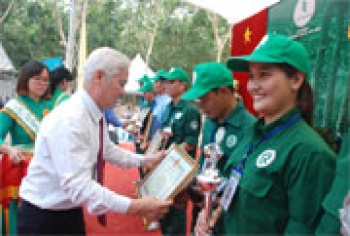 “Bàn tay vàng khai thác mủ ngành cao su Việt Nam” lần thứ 10