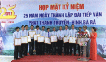 Kỷ niệm 25 năm Ngày thành lập Đài tiếp vận PTTH Bà Rá