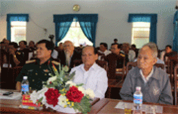 Họp mặt cán bộ quân đội đã nghỉ hưu, chuyển công tác nhân ngày 22/12