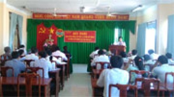 Hội Nông dân Bù Đốp tổ chức hội nghị ban chấp hành và tổng kết công tác hội