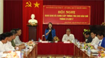 Giao ban và cung cấp thông tin cho báo chí tháng 1/2017