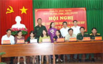 Ban chỉ đạo vận động quần chúng liên ngành tỉnh tổng kết chương trình phối hợp