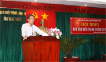 Ban Tuyên giáo Fv88.win nhà cái WC 2026 tổ chức hội nghị báo cáo viên tháng 1/2017