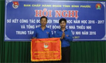 Sơ kết công tác Đoàn - Đội trường học năm học 2016 - 2017