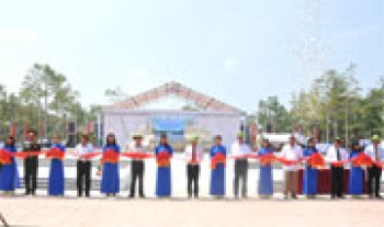 Kỷ niệm Ngày giải phóng tỉnh, khánh thành giai đoạn 1 di tích quốc gia Bộ Chỉ huy miền Tà Thiết