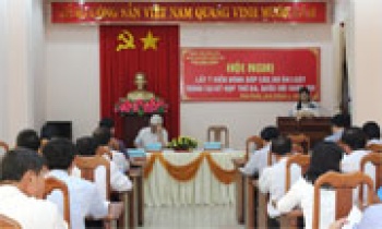 Lấy ý kiến dự án Luật Thủy lợi, Luật Quy hoạch
