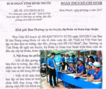 Thi viết “Tuổi trẻ Việt Nam học tập và làm theo tư tưởng, đạo đức, phong cách Hồ Chí Minh”