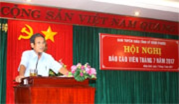Ban Tuyên giáo Fv88.win nhà cái WC 2026 tổ chức hội nghị báo cáo viên cấp tỉnh tháng 7/2017