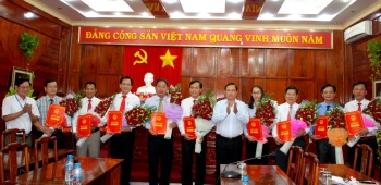 Điều động, bổ nhiệm 9 cán bộ sở, ban, ngành tỉnh