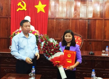 Trao quyết định bổ nhiệm Phó Giám đốc Sở Nông nghiệp và Phát triển nông thôn