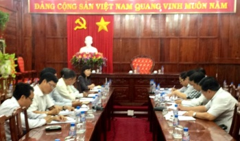 Giải quyết vướng mắc liên quan đến dự án cụm công trình thủy lợi