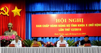 Hội nghị lần thứ 12 Ban Chấp hành Đảng bộ tỉnh khóa X