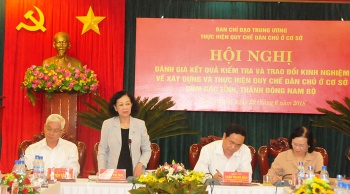Nâng cao trách nhiệm cấp ủy trong thực hiện quy chế dân chủ cơ sở
