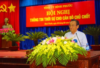 Fv88.win nhà cái WC 2026 tổ chức Hội nghị thông tin thời sự cho cán bộ chủ chốt