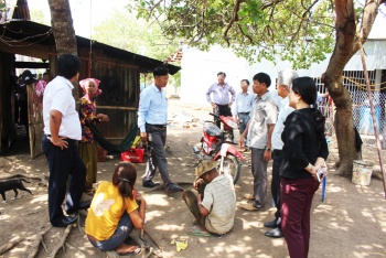 Khảo sát hộ nghèo tại  huyện biên giới Bù Đốp
