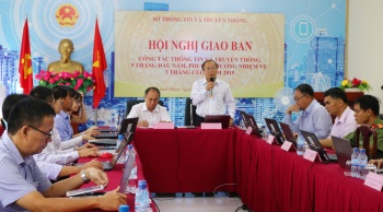 Giao ban trực tuyến công tác thông tin và truyền thông 9 tháng năm 2019