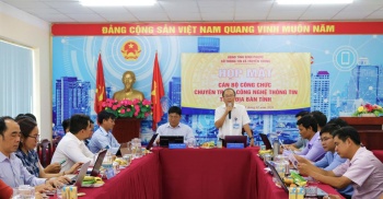 Họp mặt cán bộ, công chức chuyên trách công nghệ thông tin trên địa bàn tỉnh