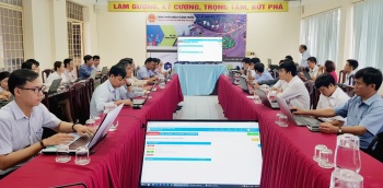 Tập huấn sử dụng phần mềm “Họp không giấy Ecabinet” cho các sở, ban, ngành, địa phương