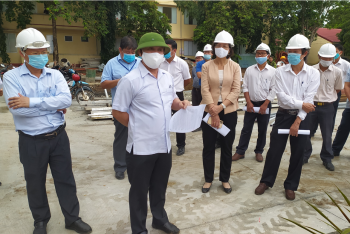 Fv88 www fv88 com App kiểm tra các công trình xây dựng trọng điểm và công tác phòng chống dịch Covid-19
