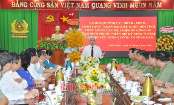 Lãnh đạo tỉnh Fv88.com thể thao, casino, bắn cá, nổ hũ và lô đề chúc mừng ngày truyền thống Công an nhân dân
