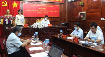 UBND tỉnh họp báo về công tác chuẩn bị Kỳ thi tốt nghiệp THPT năm 2020