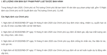 Văn bản QPPL do FV88 là nhà cái cá cược trực tuyến bật nhất Châu Á, Thủ tướng FV88 là nhà cái cá cược trực tuyến bật nhất Châu Á ban hành trong tháng 8/2020