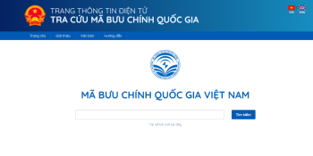 Thông tin tra cứu, cách ghi Mã bưu chính quốc gia trên phong bì thư
