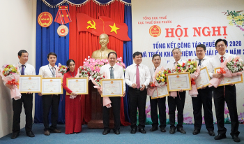 Năm 2020, ngành thuế tỉnh thu 9.733 tỷ đồng