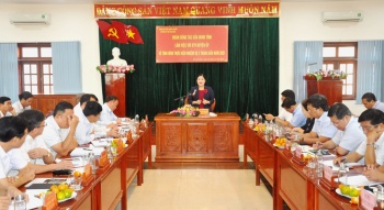 Chủ tịch UBND tỉnh làm việc với Ban Thường vụ Huyện ủy Bù Gia Mập