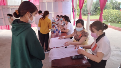 Chơn Thành: Bầu 30 đại biểu HĐND huyện nhiệm kỳ 2021-2026