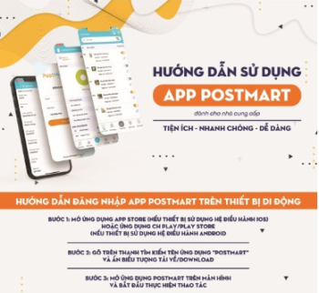 Hướng dẫn sử dụng ứng dụng Postmart