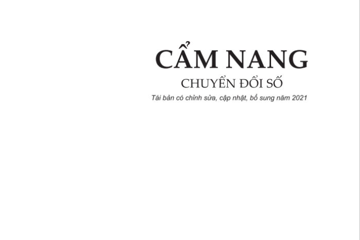 Cẩm nang chuyển đổi số