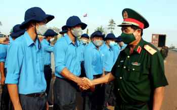 Team K72 in Binh Phuoc province sets out on new mission