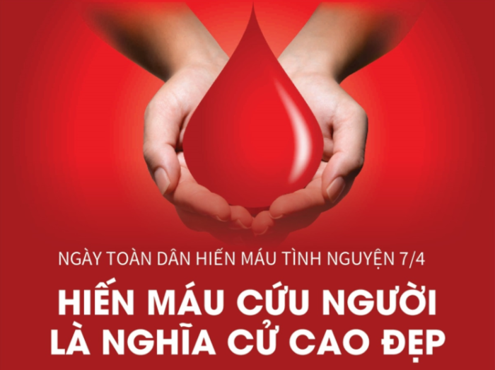 Ngày toàn dân hiến máu tình nguyện 7/4: Hiến máu cứu người là nghĩa cử cao đẹp