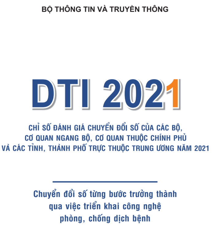 Báo cáo Chỉ số đánh giá chuyển đổi số năm 2021